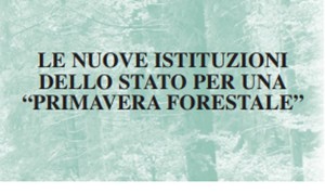 Le nuove istituzioni dello Stato per una “Primavera forestale”