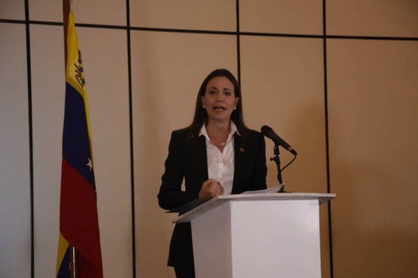 Maria Corina Machado leader dell&#039;opposizione venezuelana