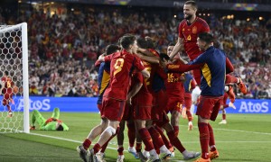 Nations League: l&#039;esultanza degli spagnoli