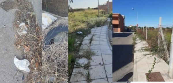 Pulsano (Taranto) – Il consigliere Di Lena chiede pulizia sui marciapiedi e bonifica nelle vie