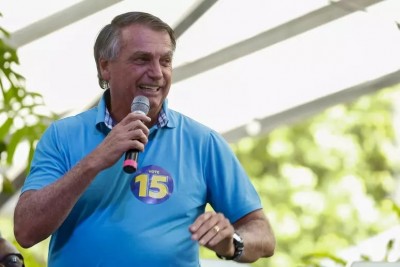 L&#039;ex presidente del Brasile Jair Bolsonaro