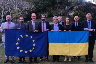 Embajadores europeos en Venezuela envían mensaje de apoyo a Ucrania