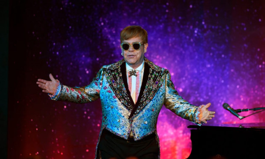 El músico británico Elton John