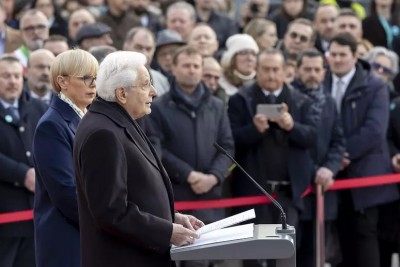 Il presidente della Repubblica Sergio Mattarella
