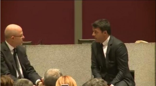 Intervista pubblica di Renzi con Massimo Gramellini