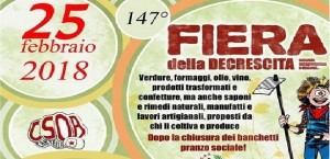 Reggio Calabria - Domenica 25 febbraio ore 10.00: Fiera della Decrescita
