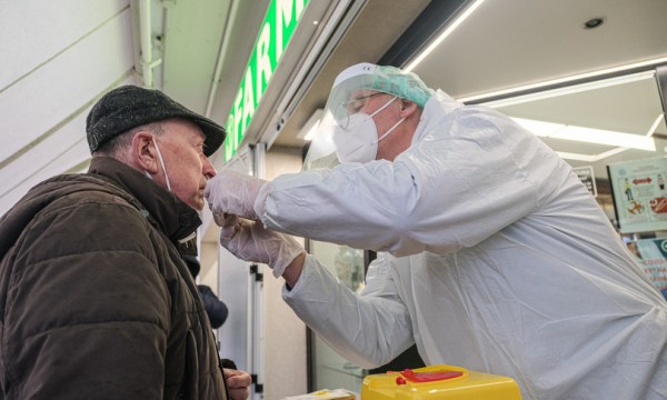 Coronavirus in Italia,  20.331 contagi e 548 morti: Stabile il tasso di positività