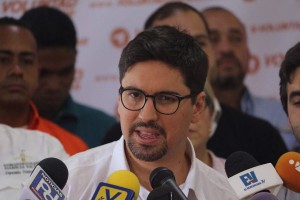 El coordinador Nacional de Voluntad Popular, Freddy Guevara