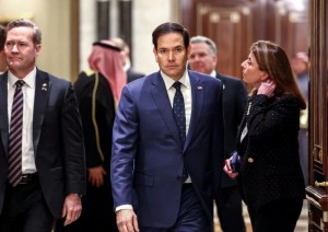 Marco Rubio e Delegazione Usa a Riad
