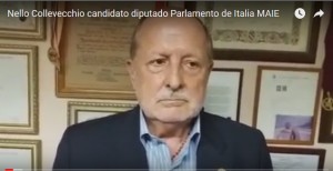 Nello Collevecchio (MAIE) candidato deputato al Parlamento d&#039;Italia in Venezuela e America Meridionale