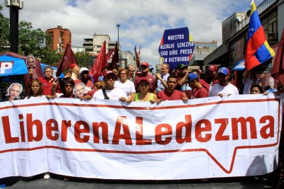 Desde hace 21 meses el gobierno de Maduro mantiene preso al Alcalde Ledezma