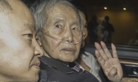 Alberto Fujimori dopo la scarcerazione
