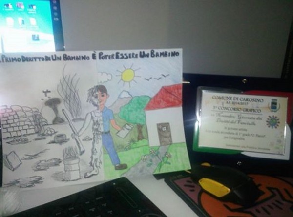 Carosino (Taranto) - Premiati i ragazzini del Concorso i diritti del fanciullo