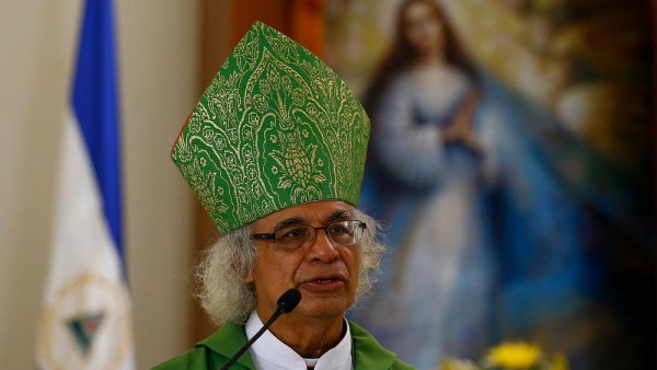 Il cardinale Leopoldo Brenes, arcivescovo di Managua