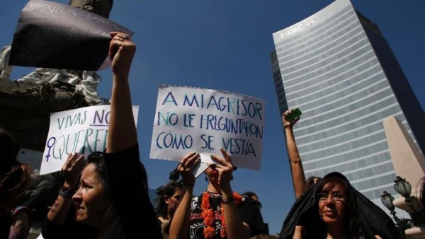 Latin America rallies to condemn violence against women