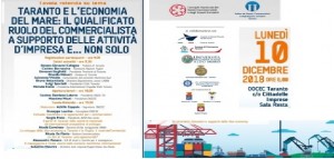 Il presidente nazionale dei commercialisti Massimo Miani a Taranto per parlare di economia del mare