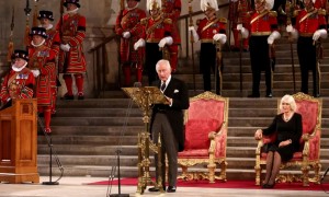  Carlo III a Westminster Hall