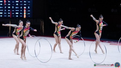 Baku – Italia Mariposas azules, bronce continental, en 5 círculos