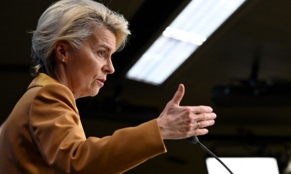 La presidente della Commissione Europea Ursula von der leyen