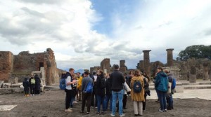 Parco archeologico di Pompei inizia il 2023 con visite record