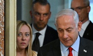 Giorgia Meloni e Benjamin Netanyahu
