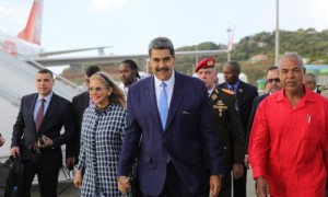 El presidente Nicolás Maduro arribó a San Vicente y Las Granadinas para asistir a la VIII cumbre de la Comunidad de Estados Latinoamericanos y Caribeños (Celac)