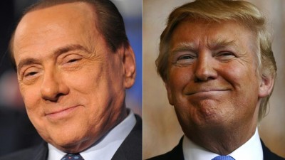 Berlusconi admite tener con Trump algunas evidentes analogías