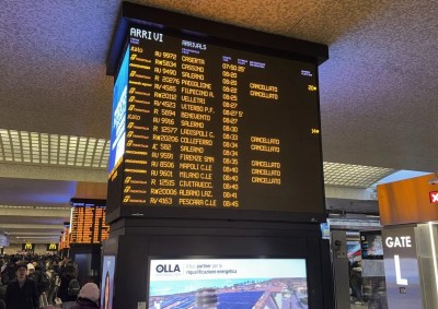 Sciopero trasporti, stazione Termini