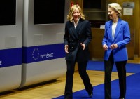 Giorgia Meloni e Ursula von der Leyen.