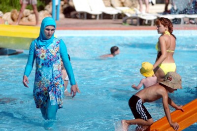 El burkini también se fabrica en España