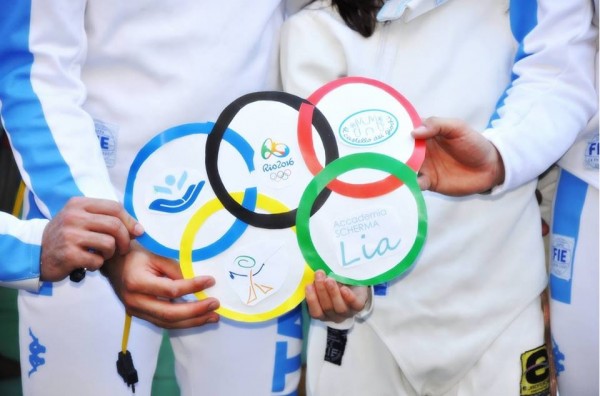 Volano a Rio otto ragazzi autistici: faranno il tifo per la nazionale di scherma