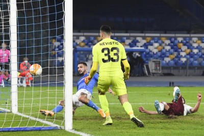Europa League Cluj - Roma 0-2 e Napoli - Rijeka 2-0