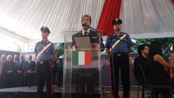 El discurso de S.E. Silvio Mignano Embajador de Italia por el 72º año de la República de Italia