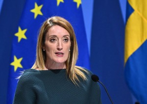 Roberta Metsola, presidente del Parlamento europeo