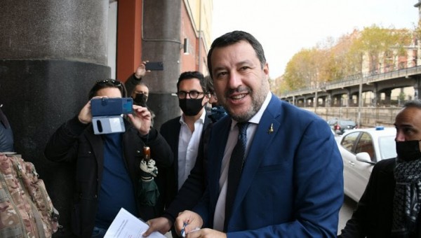 Matteo Salvini a Bari
