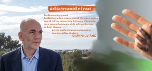 Taranto - Anche Gianni Liviano partecipa alla manifestazione  «Diritti senza confini» di oggi