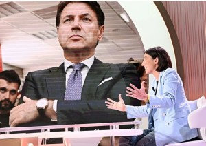 Giuseppe Conte ed Elly Schlein