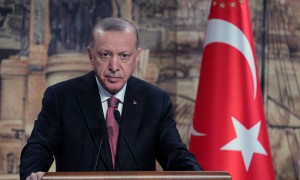 Il presidente turco Recep Tayyip Erdogan  