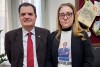 Fabio Porta (PD) con la figlia di De Grazia