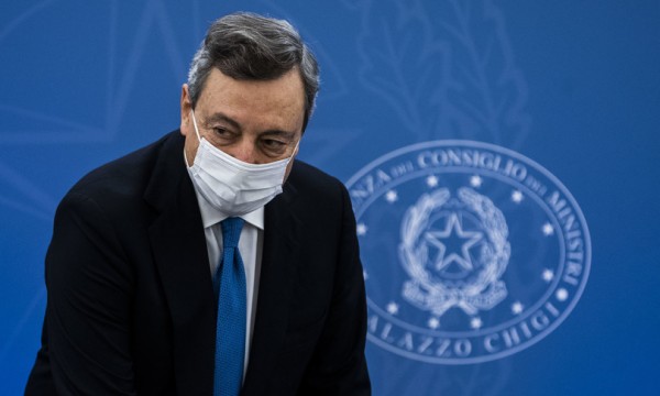 Dal premier Draghi il sostegno all&#039;appartenenza dell&#039;Ucraina alla famiglia europea