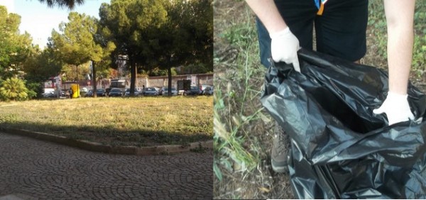 Taranto - Dove il senso civico è di casa, ecco Retake in piazza Marconi con gli scout