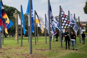 El artista venezolano Flix presente en la Bienalsur 2019  en Buenos Aires