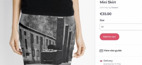Social - Indignazione e proteste per minigonne con immagini dei lager in vendita. La condanna del museo di Auschwitz