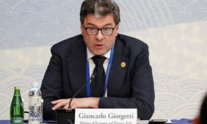Il ministro dell&#039;Economia, Giancarlo Giorgetti