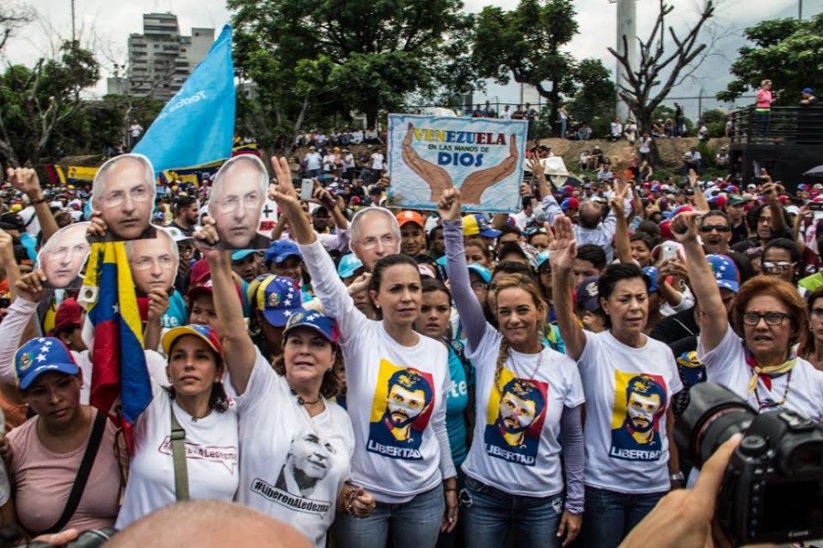 María Corina Machado: Venezuela unida se planta frente a la dictadura bajo un grito: “fuera el dictador”