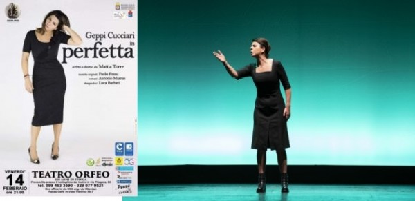 Geppi Cucciari in Perfetta  al Teatro Orfeo di Taranto: 14 febbraio
