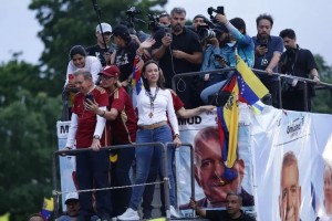 Maria Corina Machado leader dell&#039;opposizione venezuelana