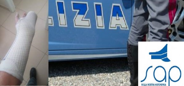 Nigeriano manda 3 poliziotti in ospedale e il giudice lo libera. Paoloni (Sap): «Lasciati soli».