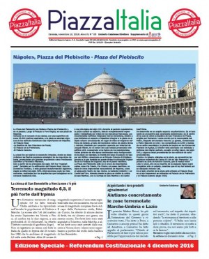 Piazza Italia &quot;el periodico de los italo venezolanos&quot; Novembre 2016 PDF