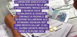 Pulsano (Taranto) - Angelo Di Lena chiede al Comune adesione alla finanza agevolata